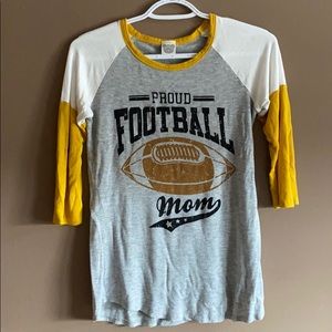Proud football mom shirt 🤍